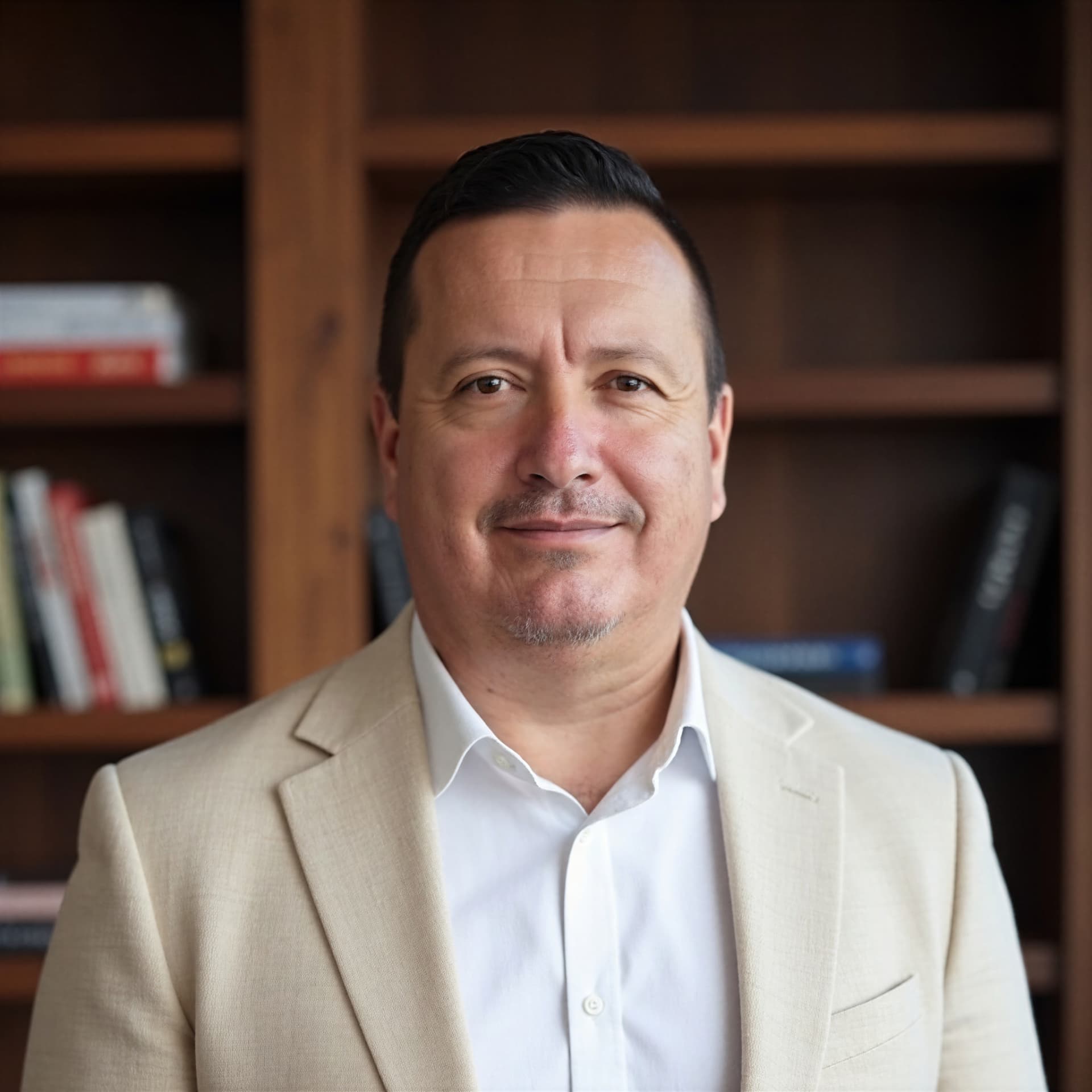 Steven Moran, founder of Moran Life Group, in his office